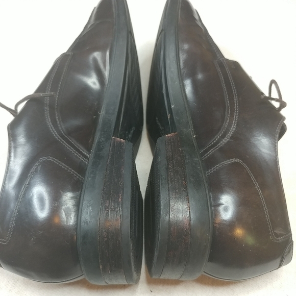 Cole Haan 10.5 M Brown Apron Toe Leather Oxford Dr - Picture 2 of 8